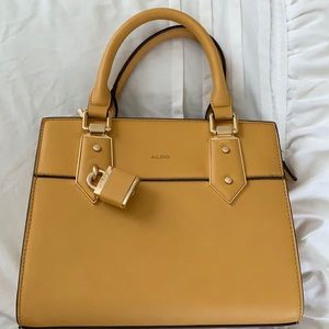 Aldo Mustard Yellow Handbag